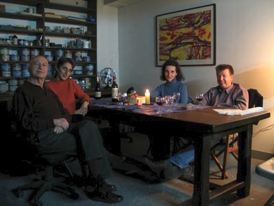 Gino Diomaiuto, Ianna Andréadis, Diane Soumilas & Dean Bowen in Atelier Bordas